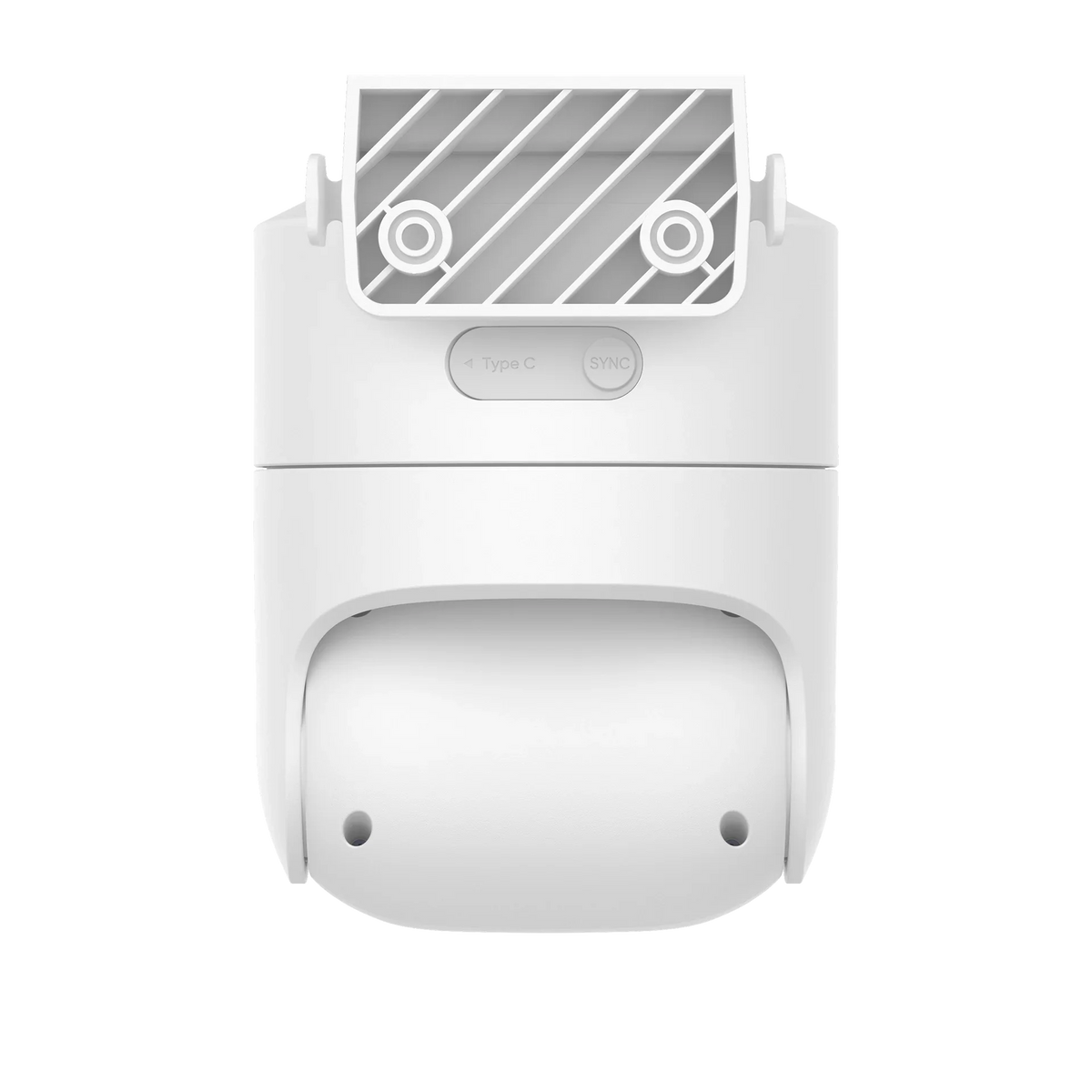 eufyCam C37 2K Security Camera with Solar Panel, White - official product image