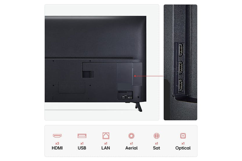 LG QNED AI 50" 4K HDR Smart TV | 50QNED70A6A.AEK