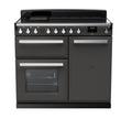 Rangemaster Estel Deluxe 100 Induction range cooker in Slate with Chrome trim