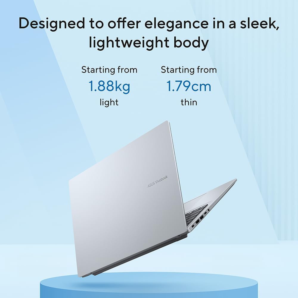 ASUS Vivobook 16 16" WUXGA Copilot+ AI Laptop – Snapdragon X1‑26‑100, 16GB RAM, 512GB SSD | X1607QA‑MB005W Asus Laptop Euronics Ireland