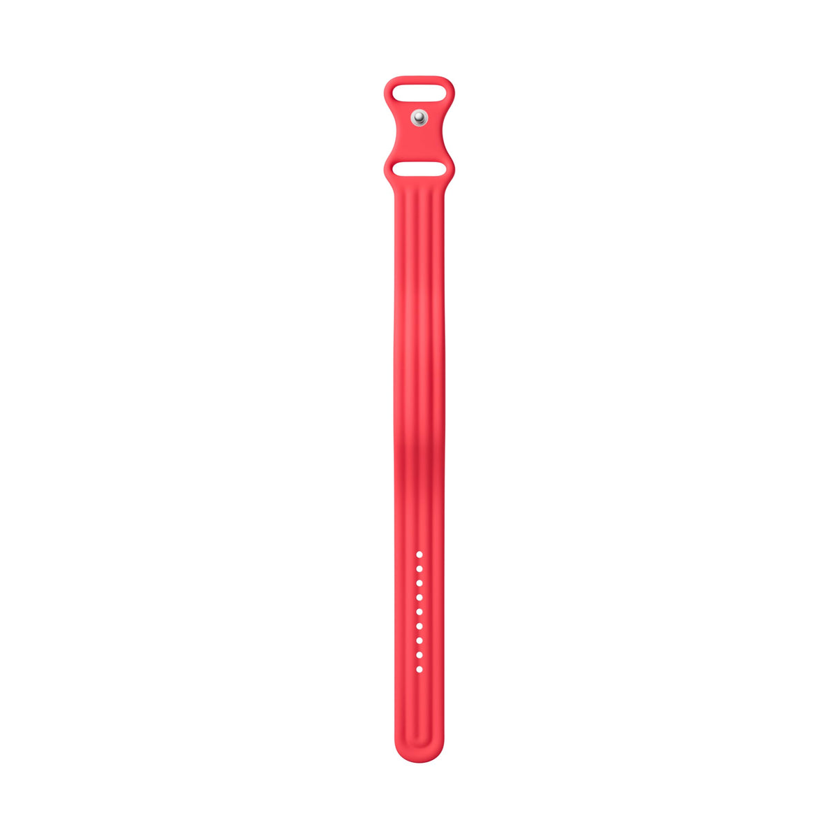 Google Fitbit Air Active Band, Small - Berry - band laid flat