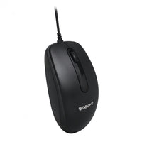 Groov-e Wired Keyboard and Mouse Set Black - official product image