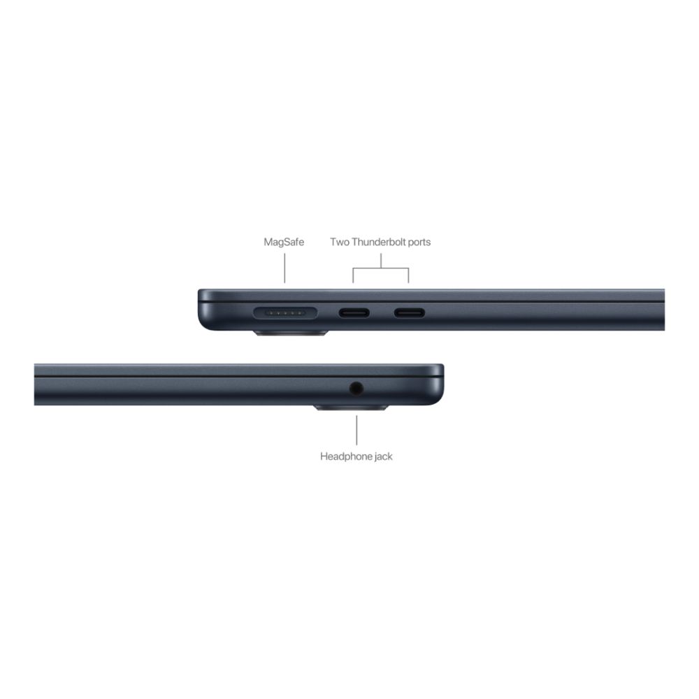Apple MacBook Air 13-inch M3 laptop in Midnight