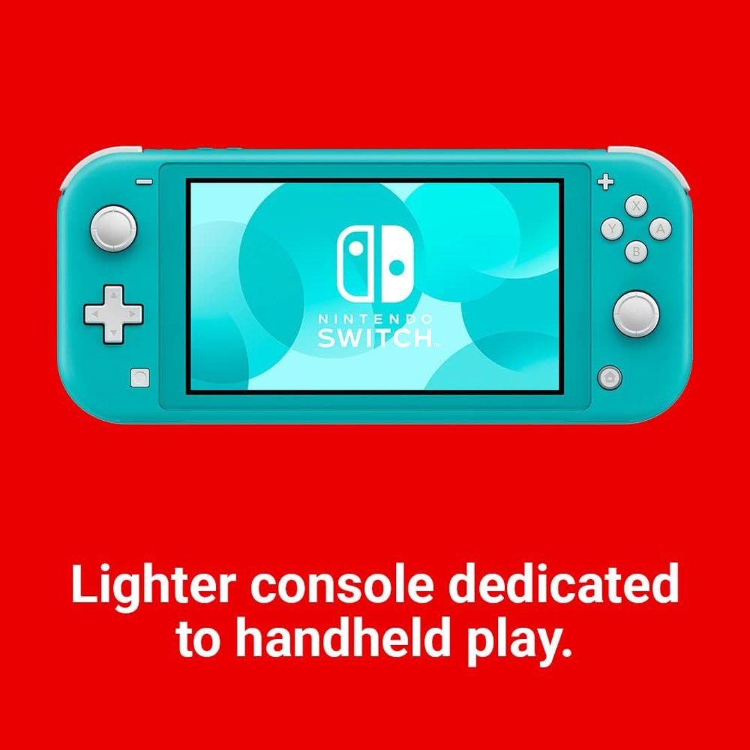 Nintendo Switch Lite 32GB - Turquoise | 10002295 Nintendo Gaming Console Euronics Ireland