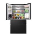 Hisense PureFlat Fridge Freezer - Black Stainless Steel | RF749N4SWFE Hisense American Fridge Freezer Euronics Ireland