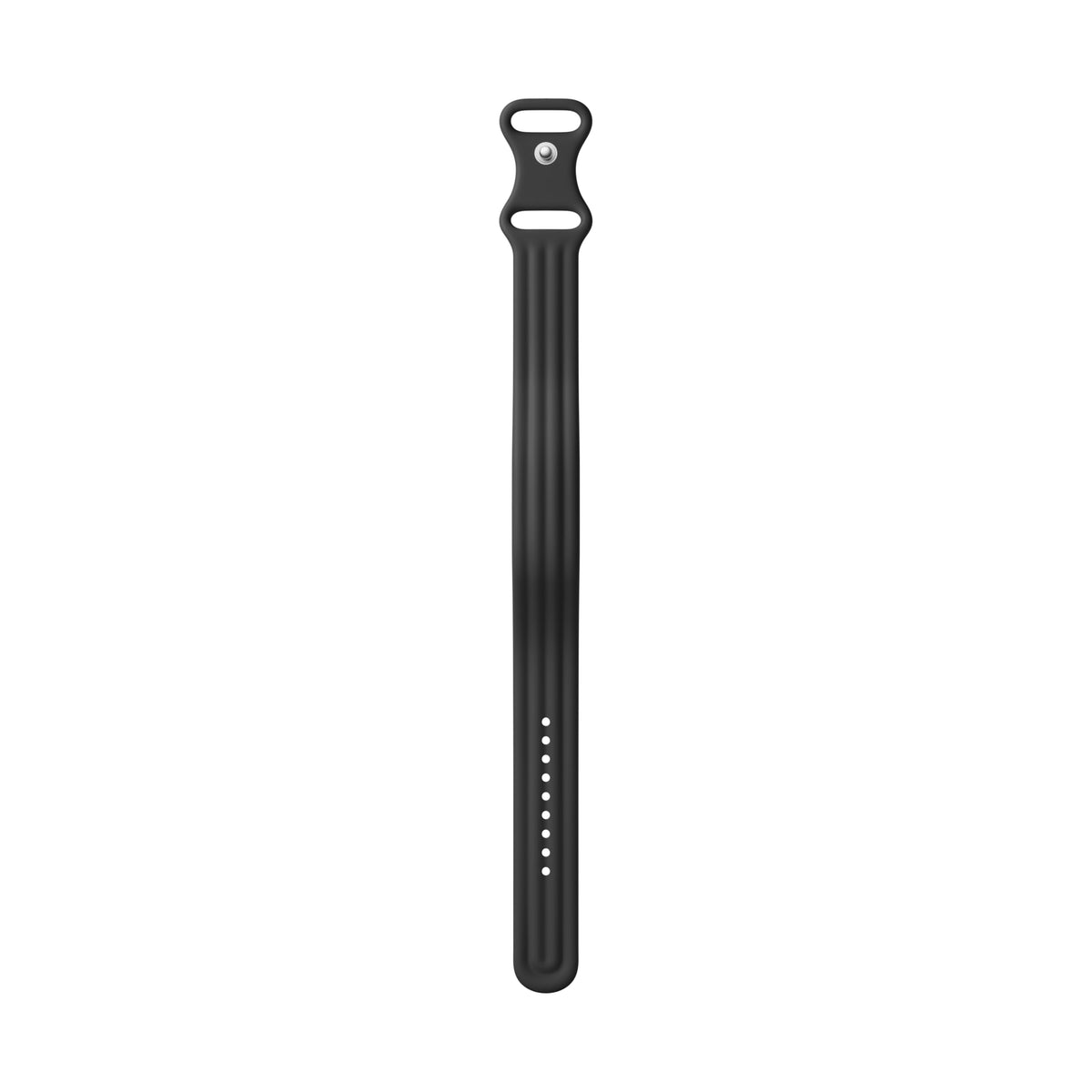 Google Fitbit Air Active Band, Large - Obsidian - band laid flat