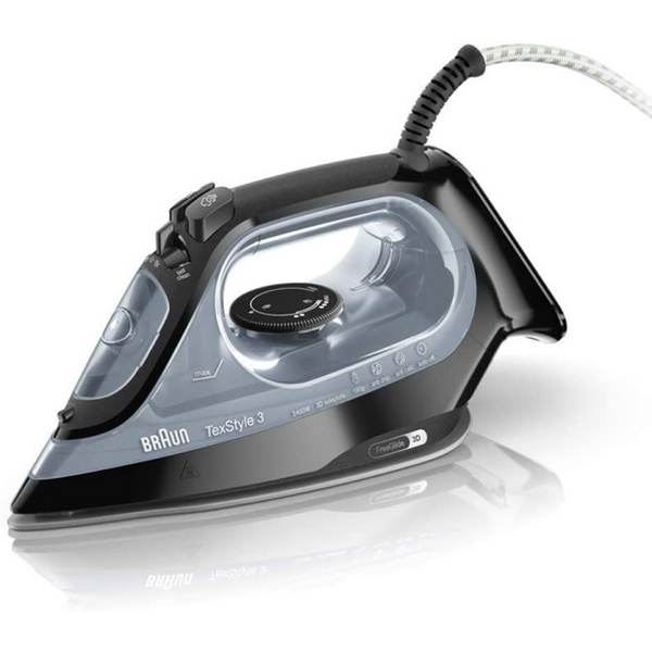 Braun TexStyle 3 Steam Iron - Black | SI3055BK