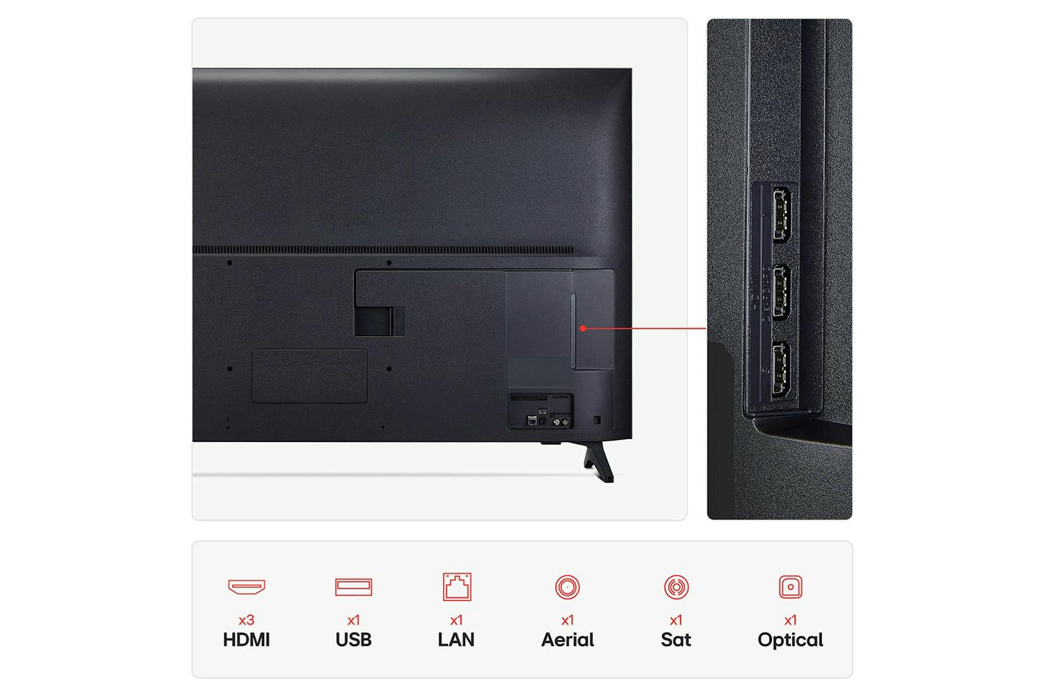 LG QNED 55" 4K HDR Smart TV | 55QNED70A6A.AEK