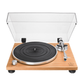 Audio-Technica AT-LPW30TK teak turntable hero view