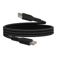 Belkin BoostCharge Braided USB-C to USB-C Cable 60W 1m Black product image