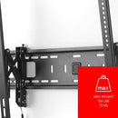 One For All Jumbo Wall Mount – 42-120" TVs, 75kg, Tilt 15°, Turn 10°