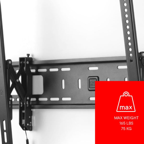 One For All Jumbo Wall Mount – 42-120" TVs, 75kg, Tilt 15°, Turn 10°