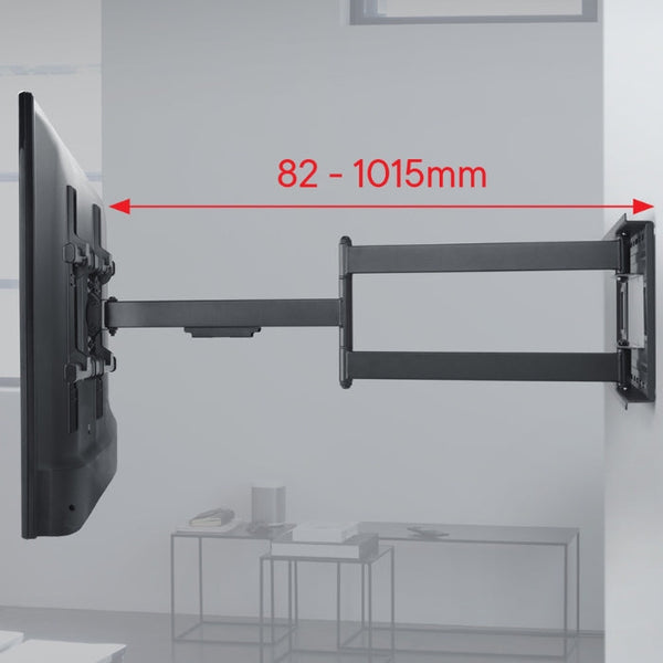 One For All Full-Motion Wall Mount – 32-100", 80kg, Tilt & Turn