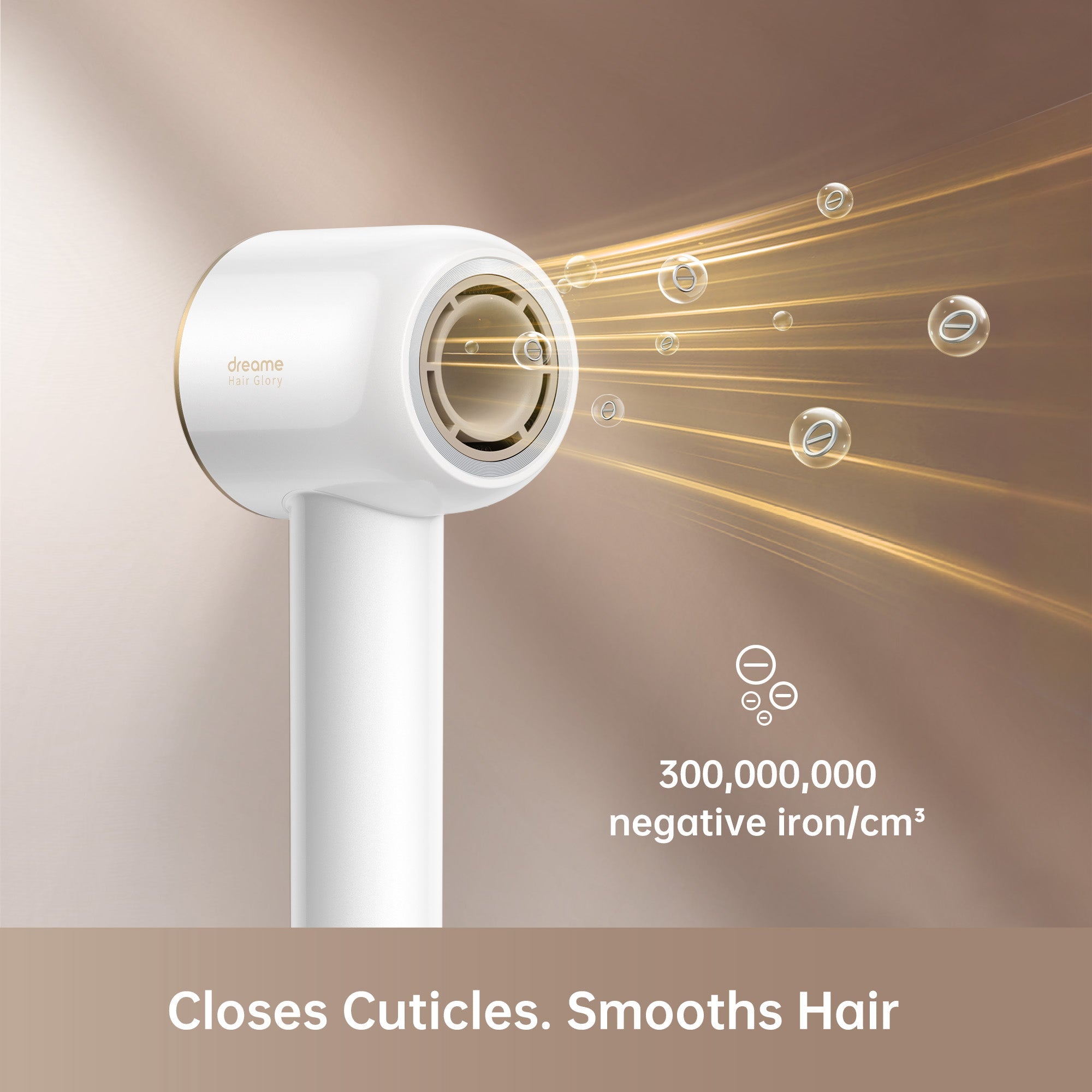 Dreame Hair Glory Combo High-Speed Hair Dryer White product image