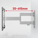 One For All Ultra Slim TV Wall Mount, 32-77", 6° Tilt & 180° Turn