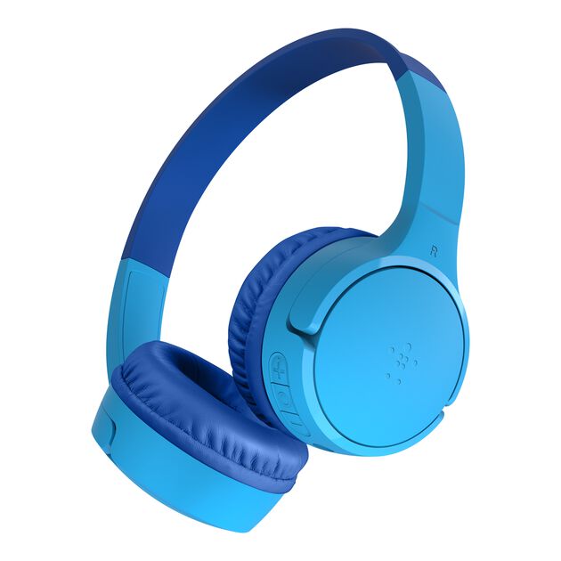 Belkin SoundForm Mini Wireless On-Ear Headphones for Kids Blue product image