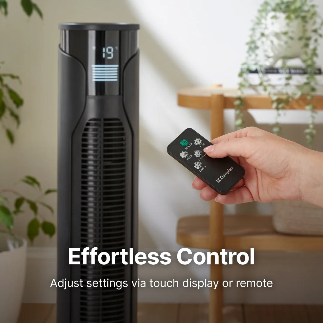 Dimplex EasyBreeze Fan Tower Anthracite product image