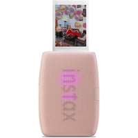 FUJIFILM instax mini Link 3 Smartphone Printer Rose Pink - printing an instax mini photo