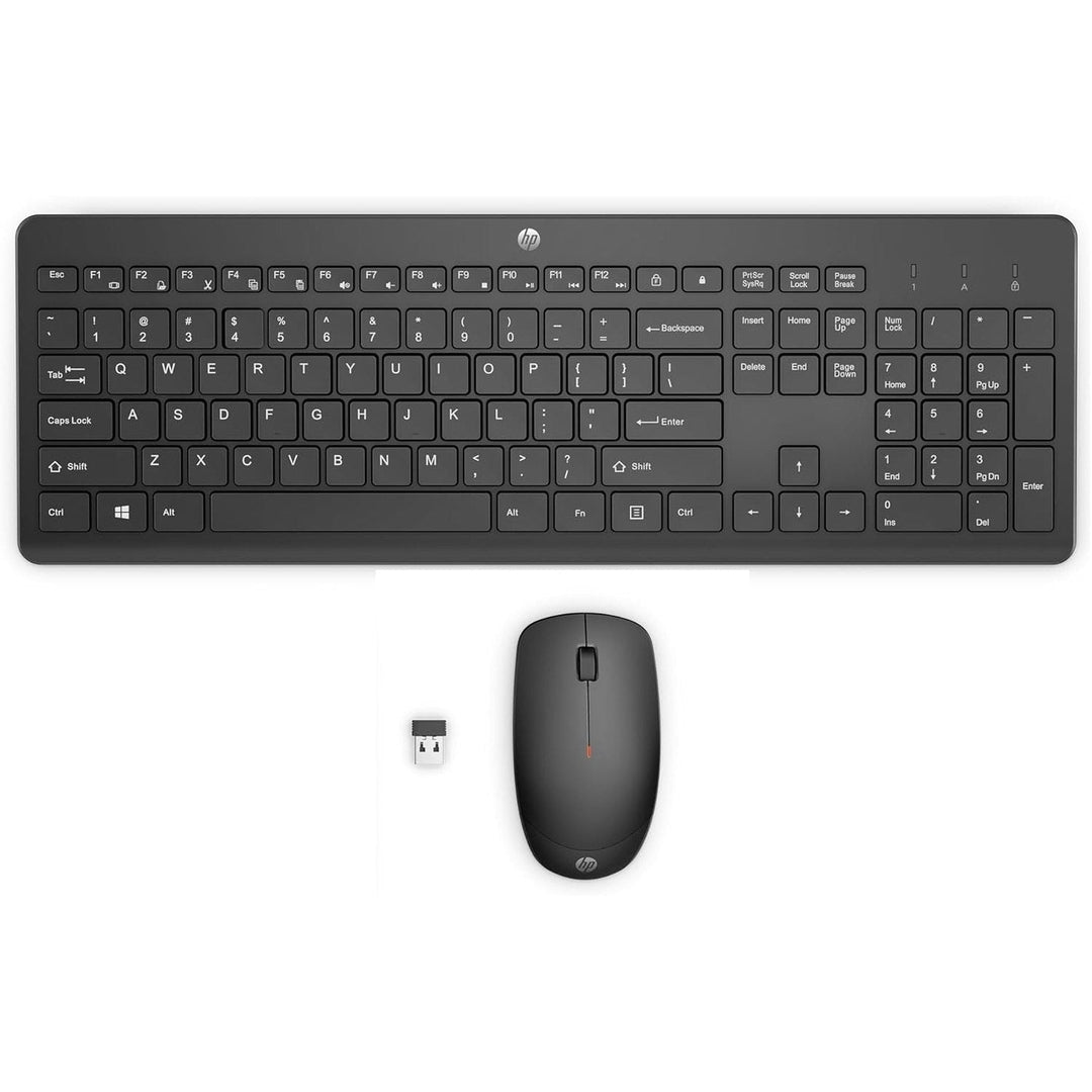 HP 230 Wireless Keyboard and Mouse Combo Set, 2.4 GHz Wireless USB-A Nano Receiver| 18H24AA-DP HP Keyboard Euronics Ireland