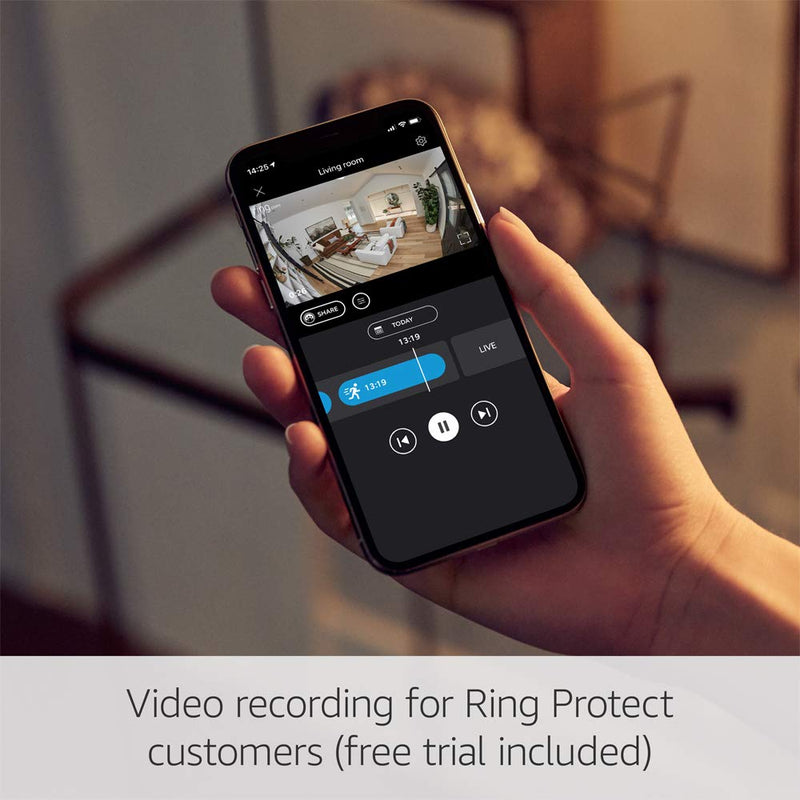 Ring Outdoor Camera Plug-In (Stick Up Cam) White | B0C5QX4PW2