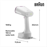Braun QuickStyle 5 Garment Steamer White/Purple | GS5011PU