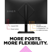HP OMEN 27 Inch FHD IPS Gaming Monitor | 780F9AA HP Monitor Euronics Ireland