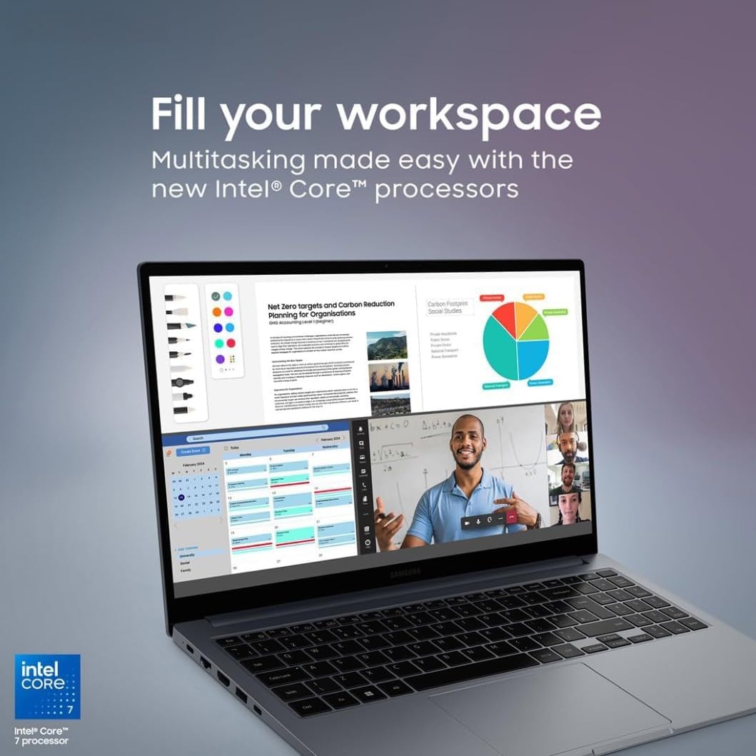Samsung Galaxy Book4 15.6″ Laptop | Intel Core i5‑1335U, 8 GB RAM, 512 GB SSD – view 4