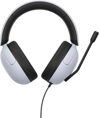 Sony INZONE H3 Wired Gaming Headset - White - front angled view