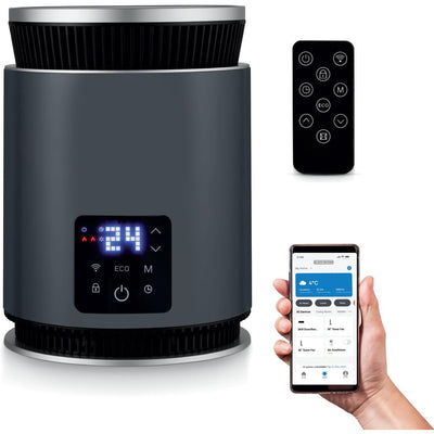 BLACK+DECKER Smart Ceramic Heater Black 1800W | BXSH37030GB