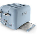 De'Longhi Argento Flora 4-Slice Toaster | CT04.AZ