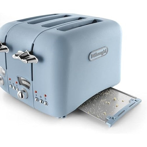De'Longhi Argento Flora 4-Slice Toaster | CT04.AZ