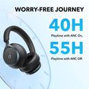 Soundcore Space One Wireless ANC Headphones - Black | A3035G11