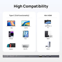 Arzopa A1 15.6" FHD Lightweight Portable Travel Monitor | A1-15.6-FHD