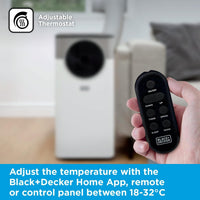 BLACK+DECKER 5,000 BTU Smart Portable Air Conditioner | BXAC40032GB