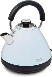 Morphy Richards Venture 1.5L Blue Pyramid Kettle - Duck Egg | 100136