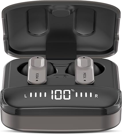 Mixx Streambuds Ultra Hybrids TWS Earphones Black  | SBUL-HY-BK-374