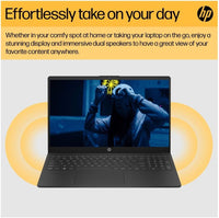 HP 15.6" FHD LCD, AMD Ryzen 5 7520U Quad-Core, 8GB LPDDR5 RAM, 512GB SSD | BM2V0EA#ABU
