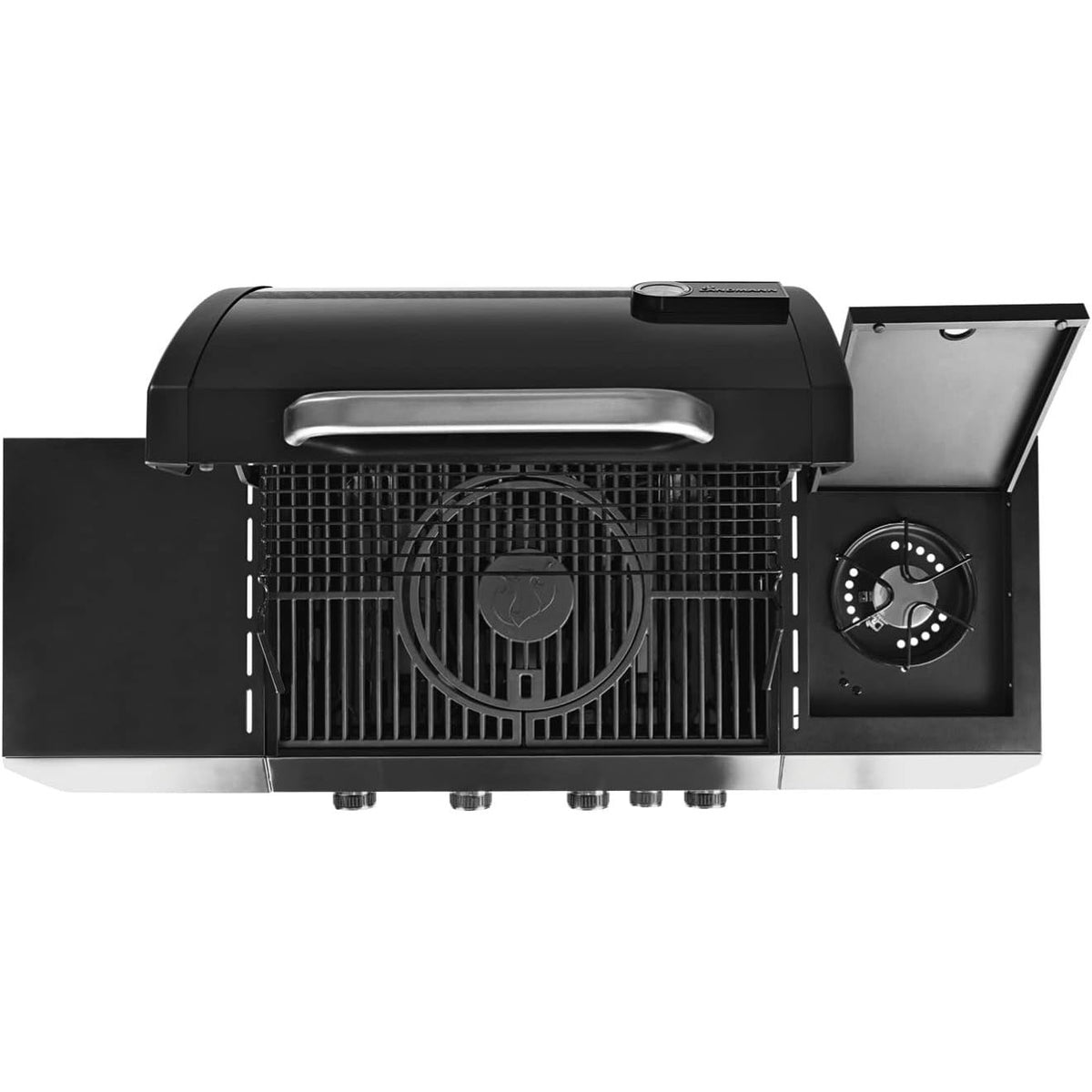 Landmann Fryton 4.1 Cast Iron Gas BBQ with Integrated 3.5L Hot Air Fryer | 7982 Landmann Outdoor Grill Euronics Ireland