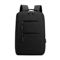 Groov-e Laptop Backpack with USB Charging Access Black - official product image