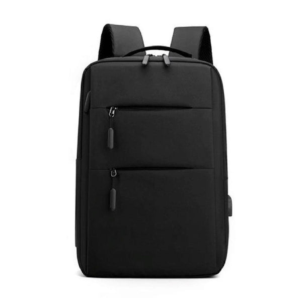Groov-e Laptop Backpack with USB Charging Access Black - official product image