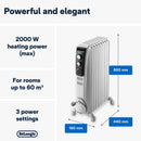 DeLonghi Dragon 4 2KW Oil Filled Radiator | TRD40820T