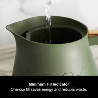 Morphy Richards Cassini 1.7L Rapid Boil Jug Kettle, Olivine Green | 103022