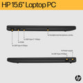 HP AMD Ryzen 3 7320U 8GB 256GB SSD 15.6" Full HD Laptop Windows 11 Home | BM2U1EA#ABU