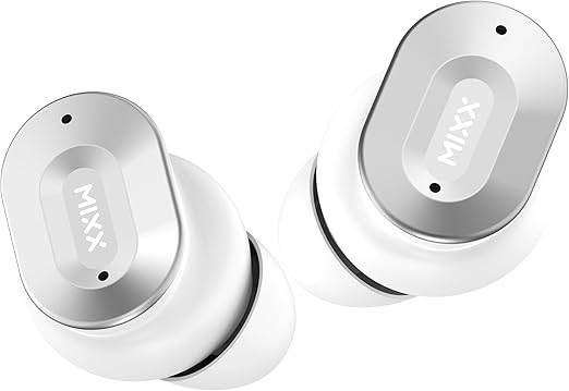 Mixx Streambuds Ultra DotsTWS Earphones Silver White  | SBUL-DT-SW-372