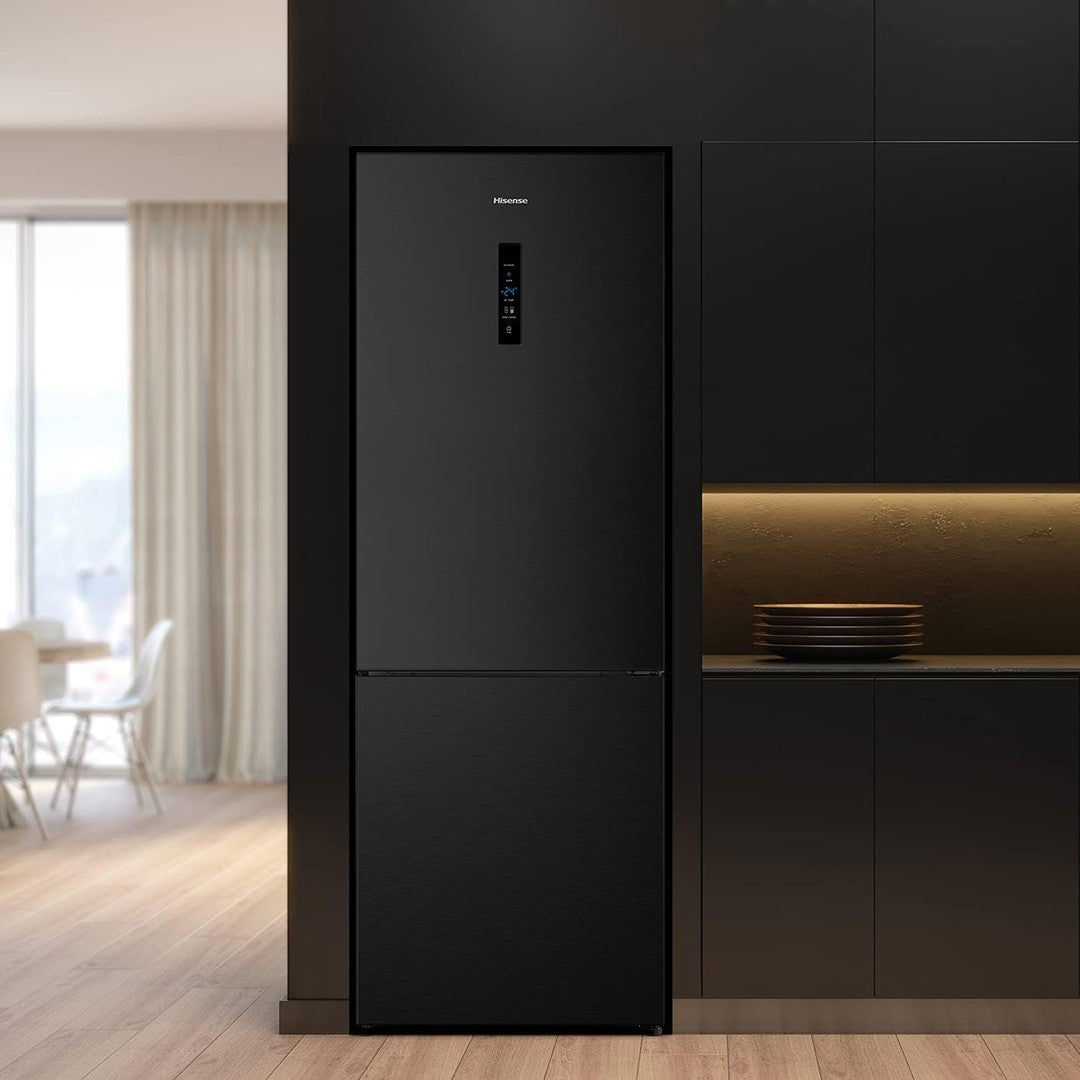 Hisense 60/40 Fridge Freezer - Black | RB645N4BFE Hisense Fridge Freezer Euronics Ireland