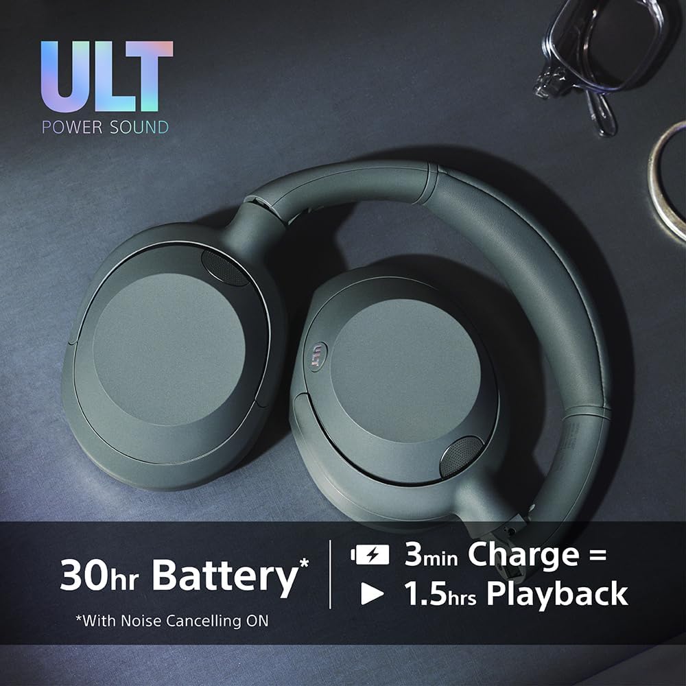 Sony ULT WEAR Wireless Noise‑Cancelling Headphones – Off‑White | WH‑ULT900N/W Sony Headphones Euronics Ireland