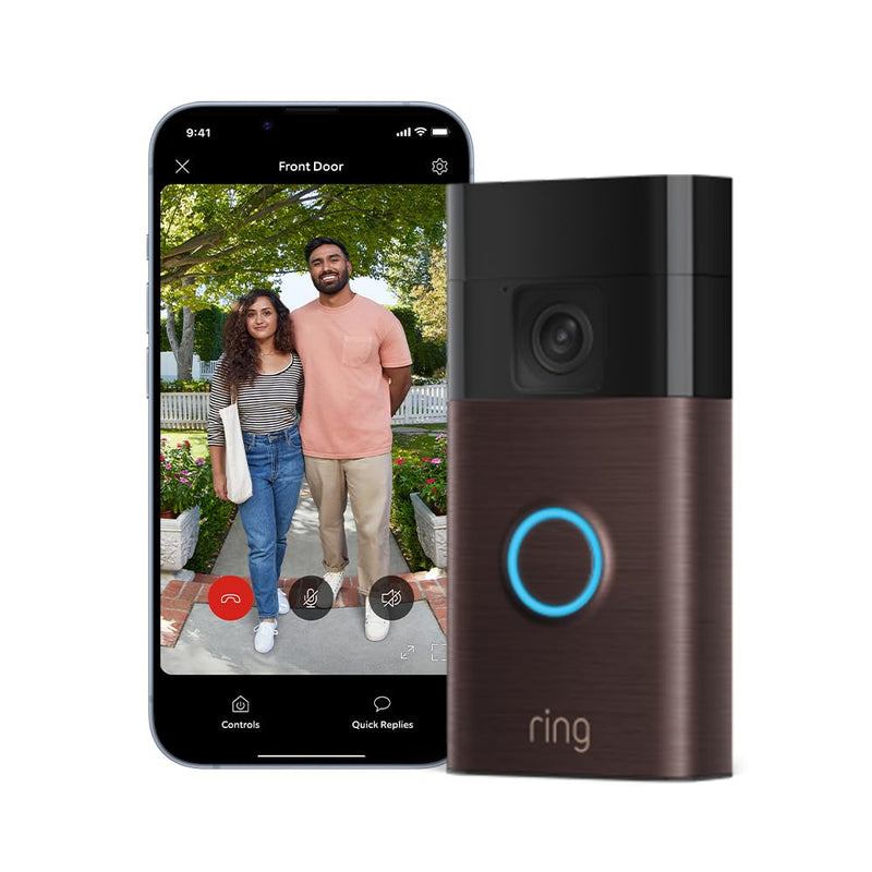 Ring Battery Video Doorbell - Bronze 2024  | B0BZWQP9Z1