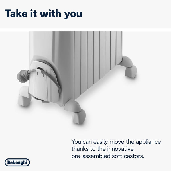 DeLonghi Dragon 4 2KW Oil Filled Radiator | TRD40820T