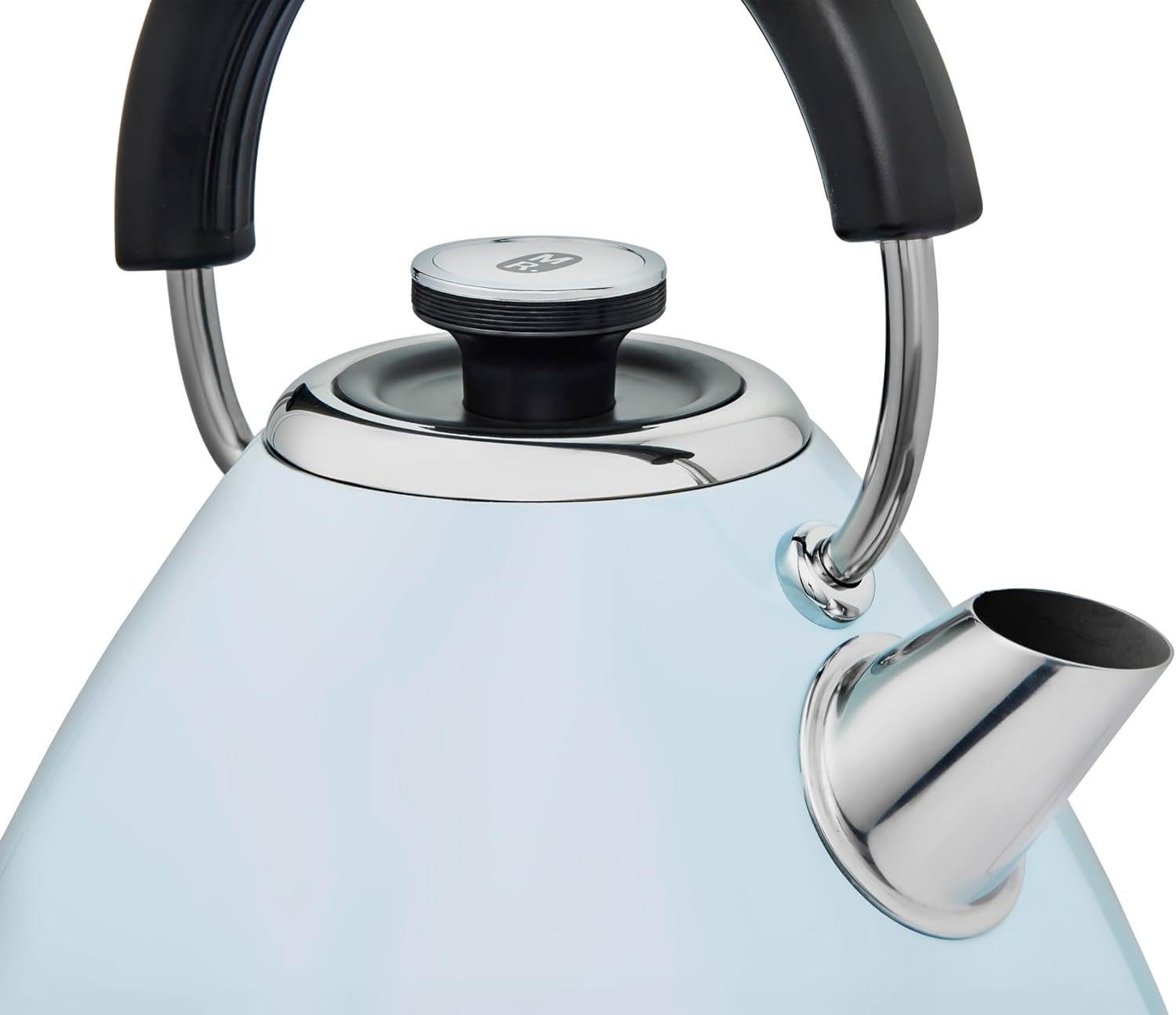 Morphy Richards Venture 1.5L Blue Pyramid Kettle - Duck Egg | 100136