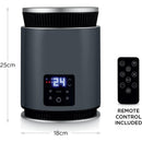 BLACK+DECKER Smart Ceramic Heater Black 1800W | BXSH37030GB